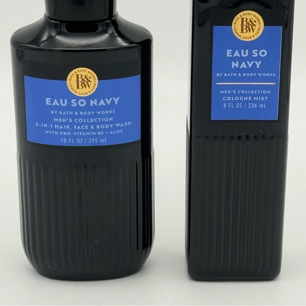 Bath & Body Works Eau So Navy Men’s Body Care Gift Set NWT